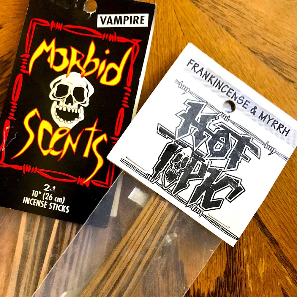 Morbid Scents by Hot Topic Vampire/ Frankincense & Myrrh Incense - Picture 2 of 4